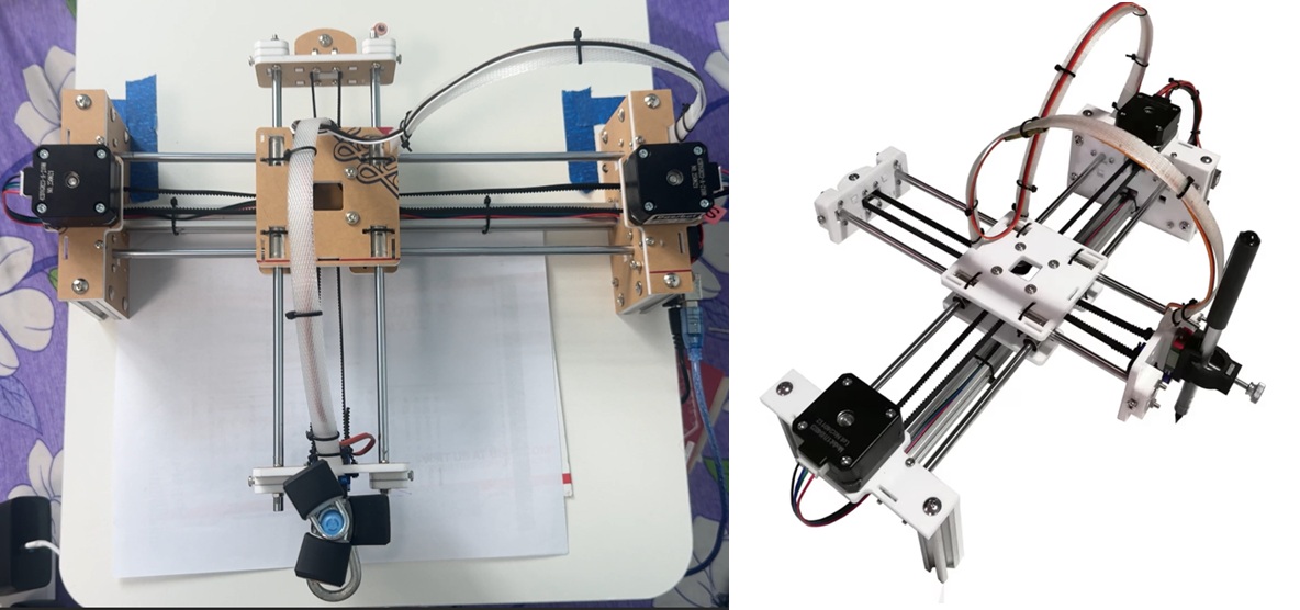 Robotic System works as robotic arm writing
